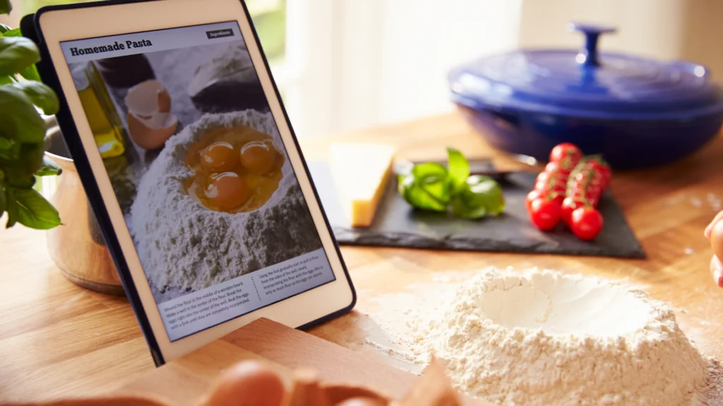 Recipe Website Design